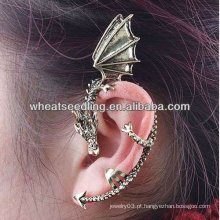 Moda ouvido punho brincos dragão ouvido clip jóias EC03